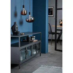 Calex Led Lamp 22X22,5 Cm Bruin E27 Dimbaar