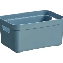 Sunware Opbergbox Sigma Blauw 25X18X12 Cm